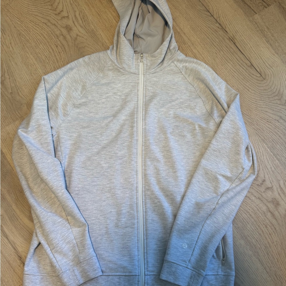 lululemon athletica Light Gray Hoodie